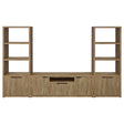 3 Pc Entertainment Center - Tabby 3-piece Entertainment Center With 60" TV Stand Mango