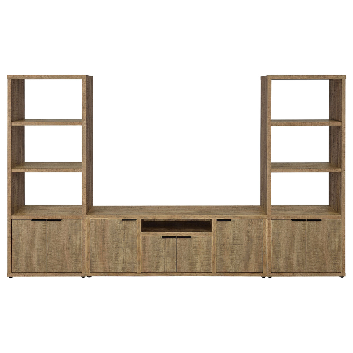 3 Pc Entertainment Center - Tabby 3-piece Entertainment Center With 60" TV Stand Mango