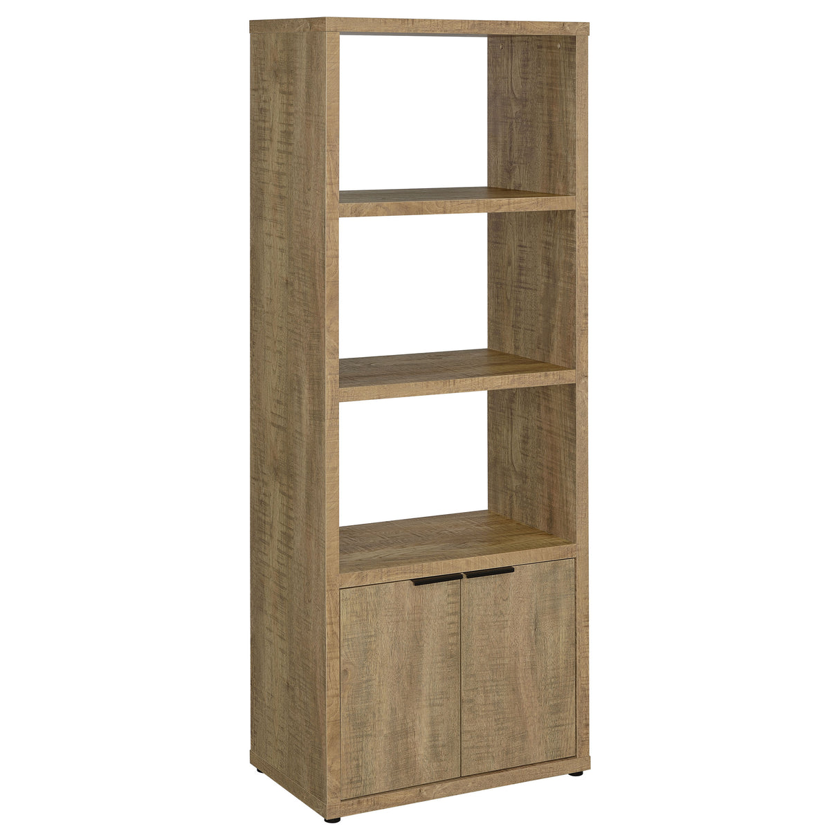 Media Tower - Tabby 3-Shelf Engineered Wood Media Tower Mango