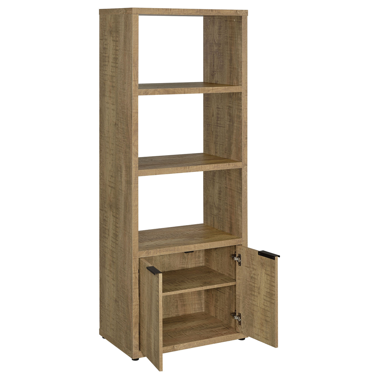 Media Tower - Tabby 3-Shelf Engineered Wood Media Tower Mango