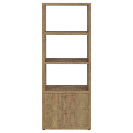 Media Tower - Tabby 3-Shelf Engineered Wood Media Tower Mango