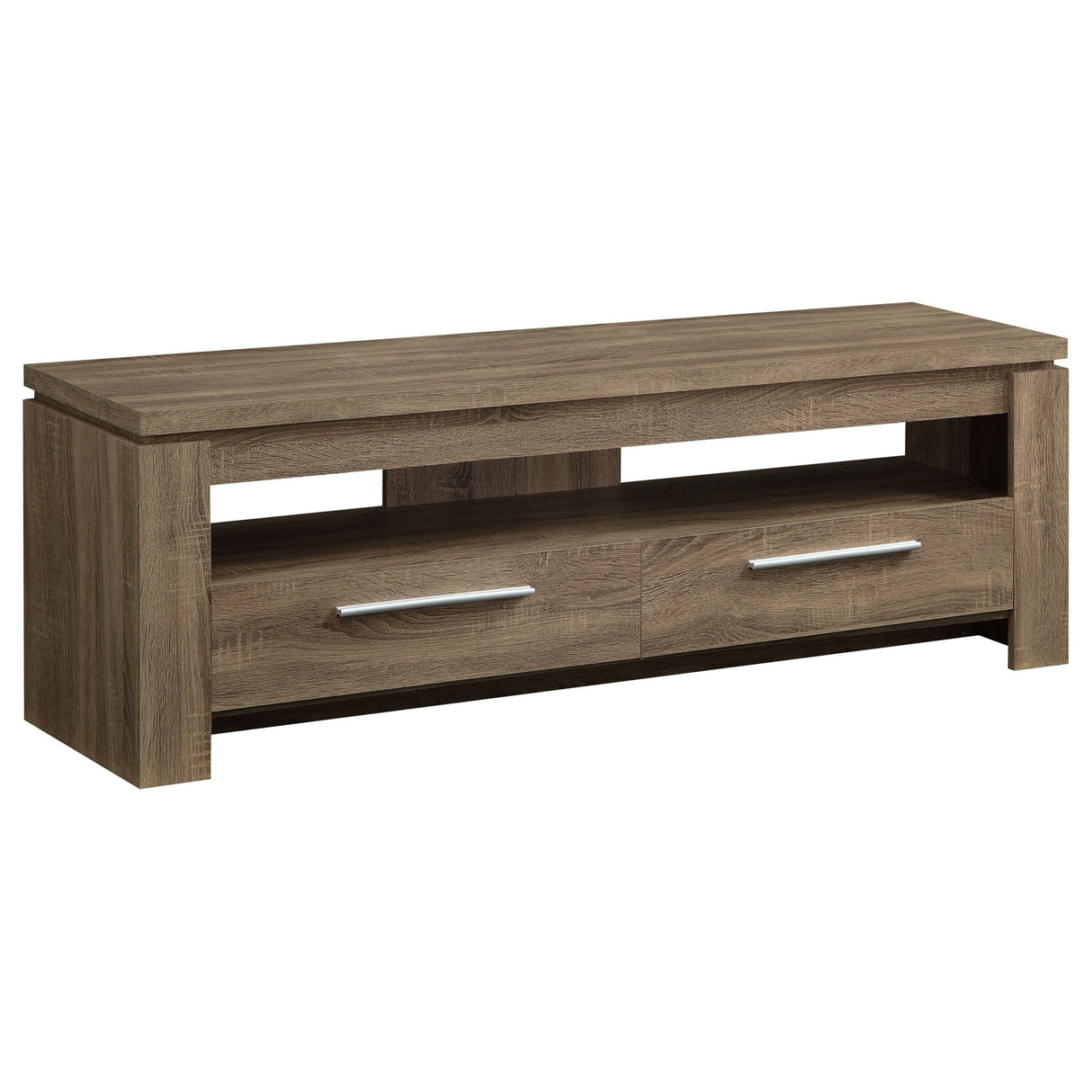 59" Tv Stand - Elkton 2-drawer TV Console Weathered Brown