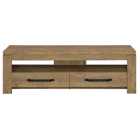 59" Tv Stand - Elkton 2 - drawer Engineered Wood 59" TV Stand Mango - 701980 - image - 4