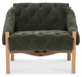 Kerns Accent Chair - Dark Gray / Light Brown by Hooker Furniture - View 7