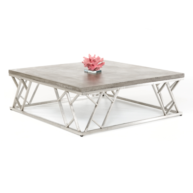 Scape Modern Concrete Coffee Table - View Image 1