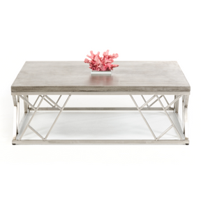 Scape Modern Concrete Coffee Table - View Image 1