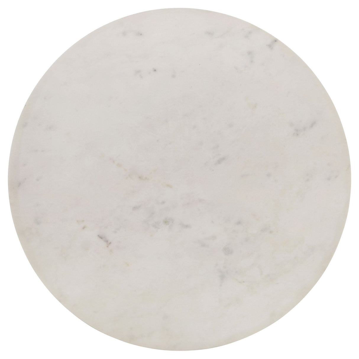 Aldis Round Marble Top End Table White and Natural | Coaster - 703717 - Home Elegance USA - 4