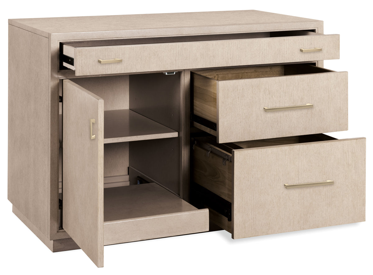 Workstation Polished Limestone - Beige by Hooker Furniture - View 3