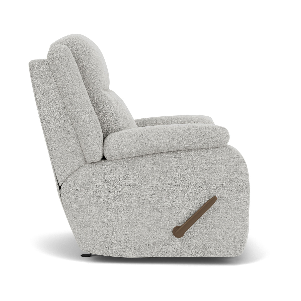 Magnus Transitional Fabric Rocking Recliner | Flexsteel