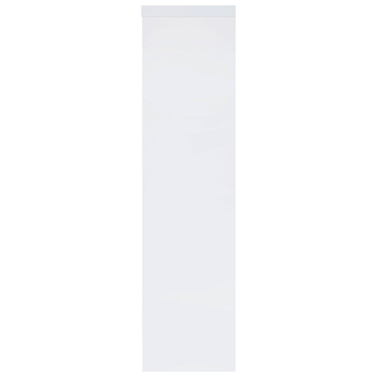 Media Tower - Jude 3-shelf Media Tower With Storage Cabinet White High Gloss