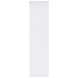 Media Tower - Jude 3-shelf Media Tower With Storage Cabinet White High Gloss