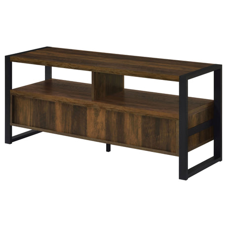 James 2 - drawer Composite Wood 48" TV Stand Dark Pine - 704281 - image - 9