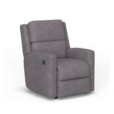 Chip Transitional Fabric Power Rocking Recliner | Flexsteel