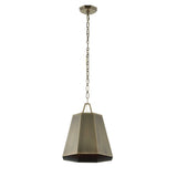 Granada 1 Light Hexagon Pendant - Dark Gray by Uttermost - View 8