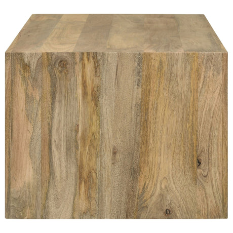 Benton Rectangular Solid Wood Coffee Table Natural | Coaster | Home Elegance USA
