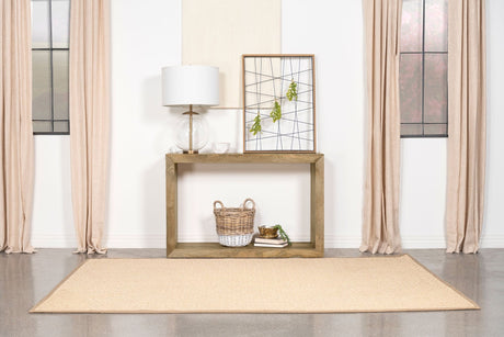 Benton Rectangular Solid Wood Sofa Table Natural | Coaster | Home Elegance USA