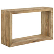 Benton Rectangular Solid Wood Sofa Table Natural | Coaster | Home Elegance USA