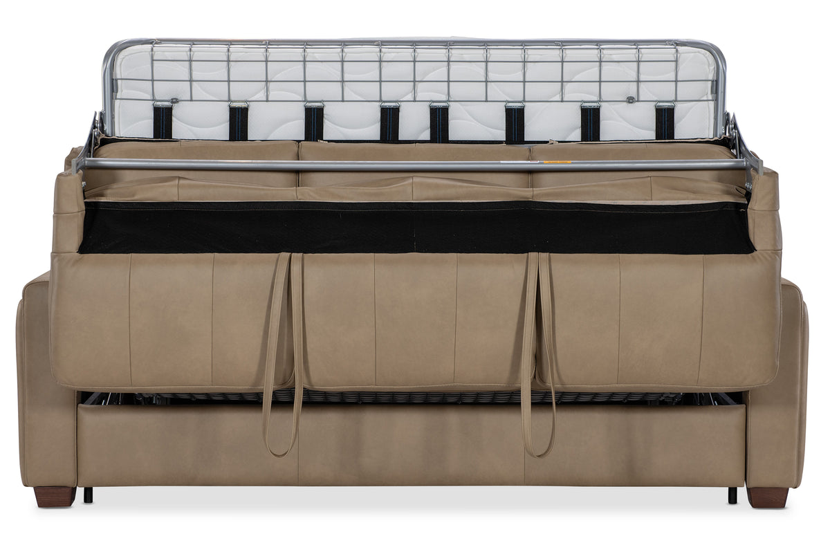 Griffin Queen Sleeper Sofa - Light Brown by Hooker Furniture - View 11