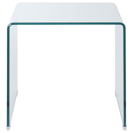 End Table - Ripley Square End Table Clear