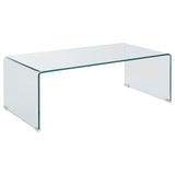 Coffee Table - Ripley Rectangular Coffee Table Clear