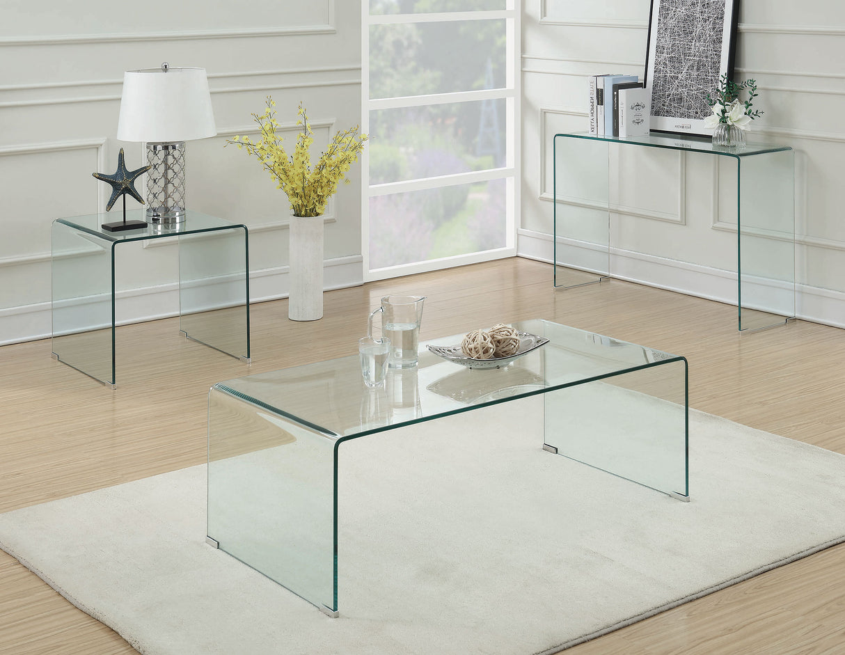 Coffee Table - Ripley Rectangular Coffee Table Clear