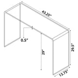 Sofa Table - Ripley Rectangular Sofa Table Clear