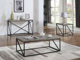 Birdie Square End Table Sonoma Grey | Coaster - 705617 - Home Elegance USA - 7