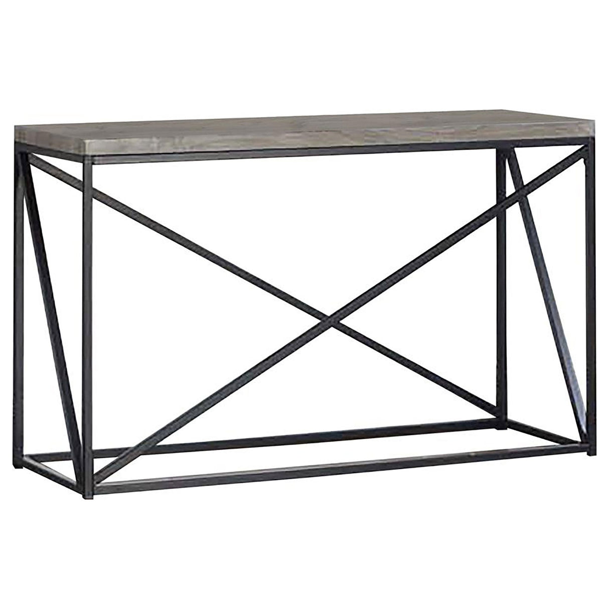 Birdie Rectangular Sofa Table Sonoma Grey | Coaster - 705619 - Home Elegance USA - 1