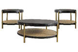 Coffee Table Set Round 706198-S3