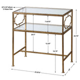 Genell Side Table - Gold by Uttermost - View 8