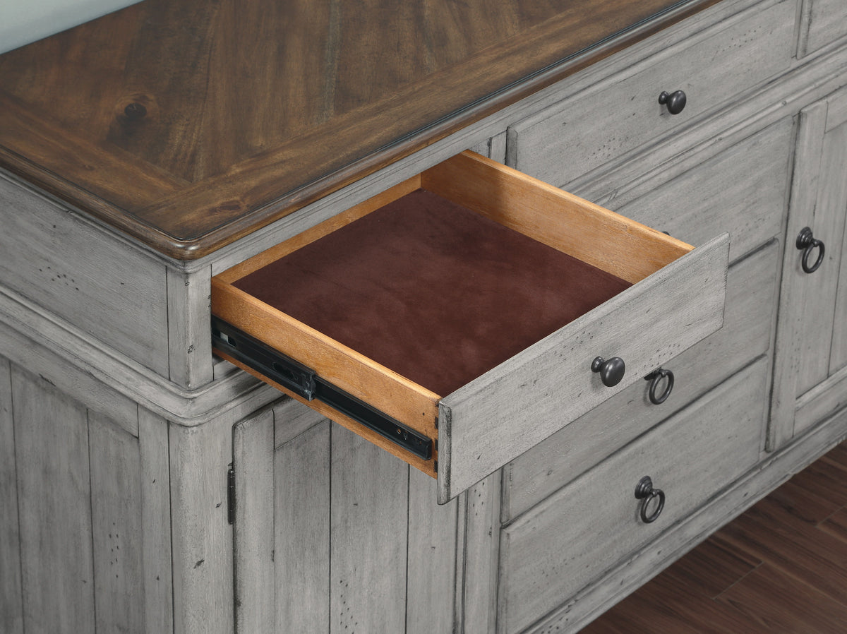 Plymouth Buffet - Gray | Flexsteel