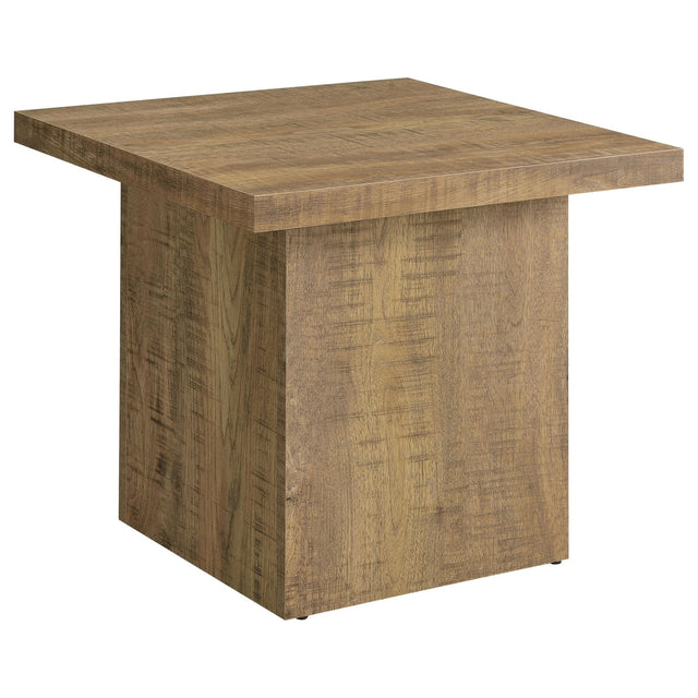 Devar Square Engineered Wood End Table Mango | Coaster - 708067 - Home Elegance USA - 1