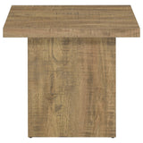 Devar Square Engineered Wood End Table Mango | Coaster - 708067 - Home Elegance USA - 3