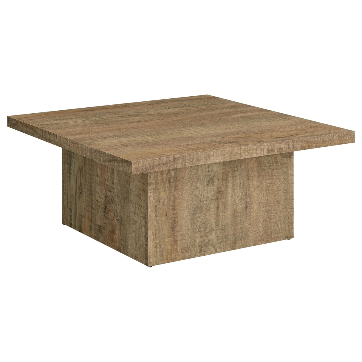 Devar Square Engineered Wood Coffee Table Mango | Coaster - 708068 - Home Elegance USA - 1