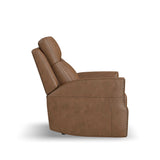 Maxwell Power Gliding Recliner With Power Headrest And Lumbar - Cedar | Flexsteel