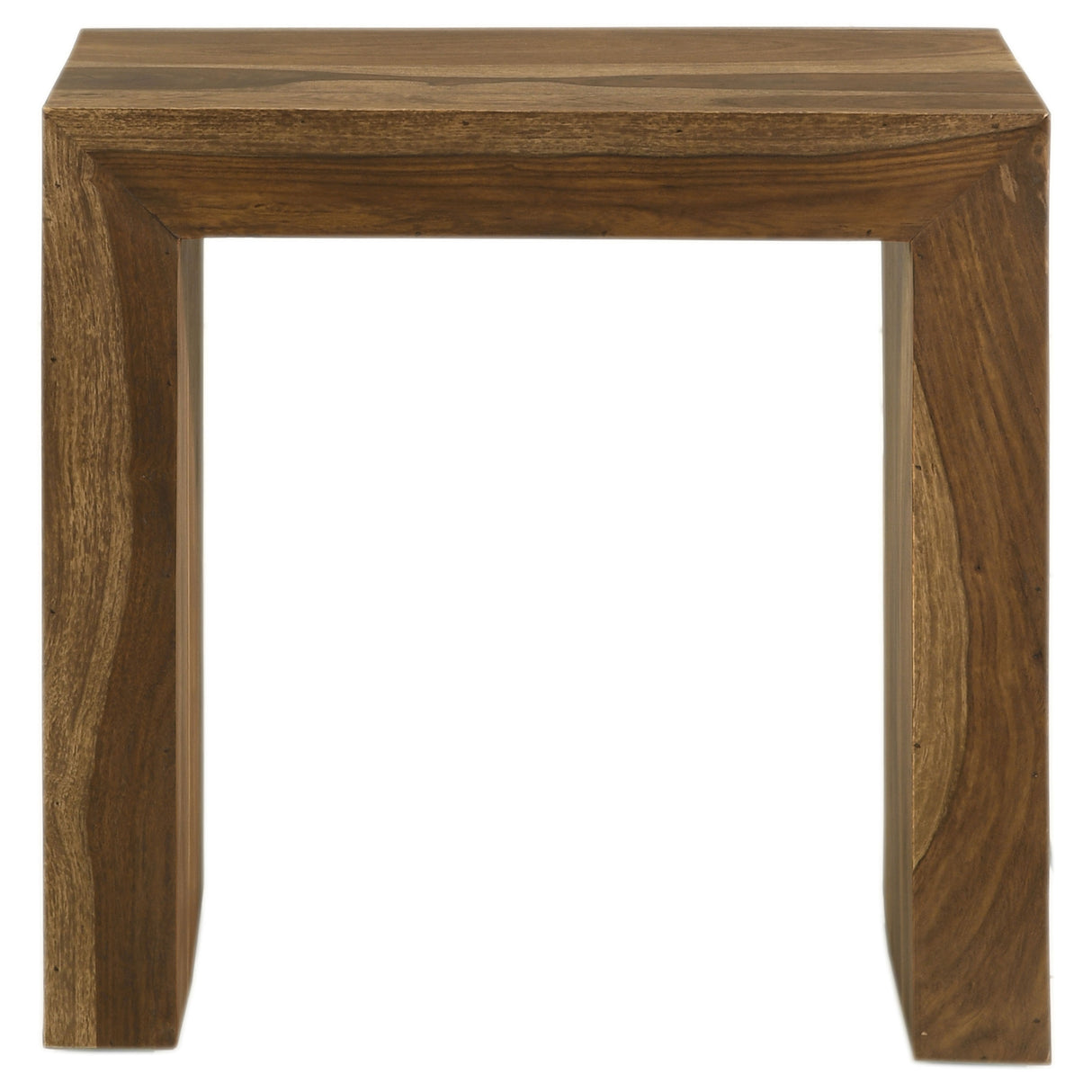 End Table - Odilia Rectangular Solid Wood End Table Auburn