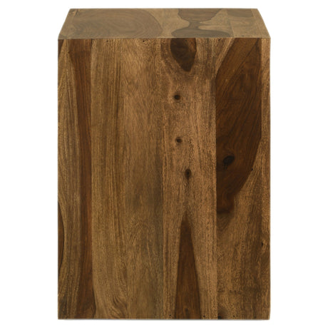 End Table - Odilia Rectangular Solid Wood End Table Auburn