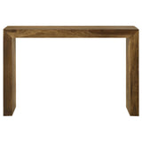 Console Table - Odilia Rectangular Solid Wood Sofa Table Auburn