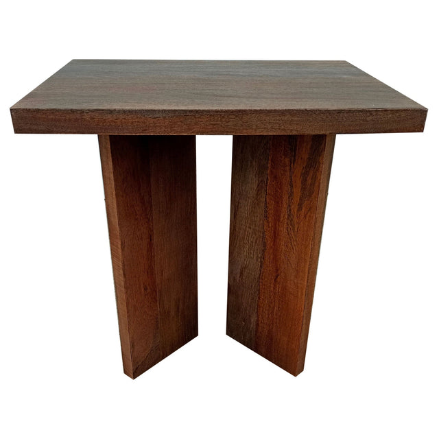 Andando Rectangular Solid Wood End Table Mango Brown | Coaster - 708497 - Home Elegance USA - 1