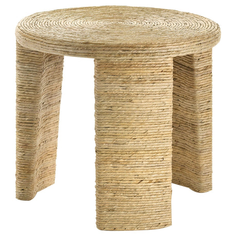 Artina Woven Rattan Round End Table Natural Brown | Coaster - 708507 - Home Elegance USA - 3