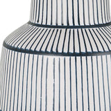 Breton Nautical Stripe Table Lamp - White by Uttermost - View 6