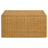 Coffee Table - Juanita Square Rattan Coffee Table Natural