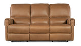 Somers Sofa With Power Recline & Power Headrest - Light Brown by Hooker Furniture - View 7