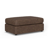 Vail Leather Cocktail Ottoman | Flexsteel