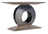 Modern Mood Accent Console - Dark Brown / Dark Gray by Hooker Furniture - View 1