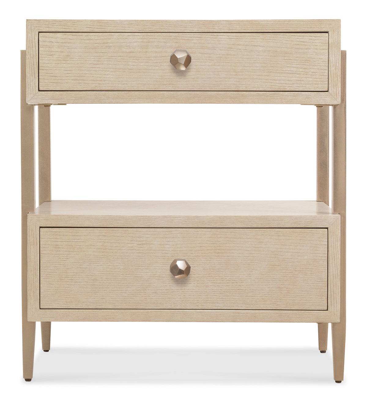 Westwood Two-Drawer Nightstand - Beige by Hooker Furniture - View 7