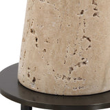 Arthur Crystal Drink Table - White by Uttermost - View 4