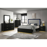 Sophia Black 5-piece Queen Bedroom Set