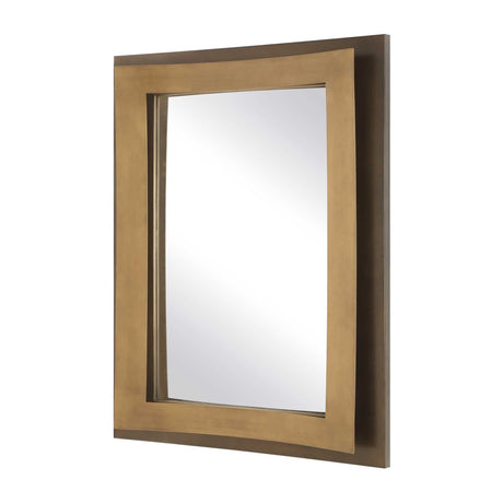 Around The Bend Mirror - Bronze by Uttermost - View 4