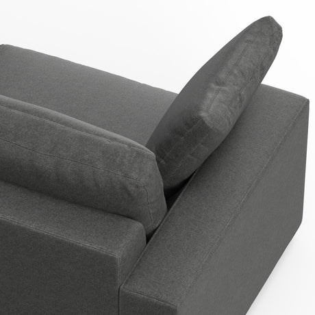 Charlie Deep Seater Right Sectional Sofa - sold by Home Elegance USA